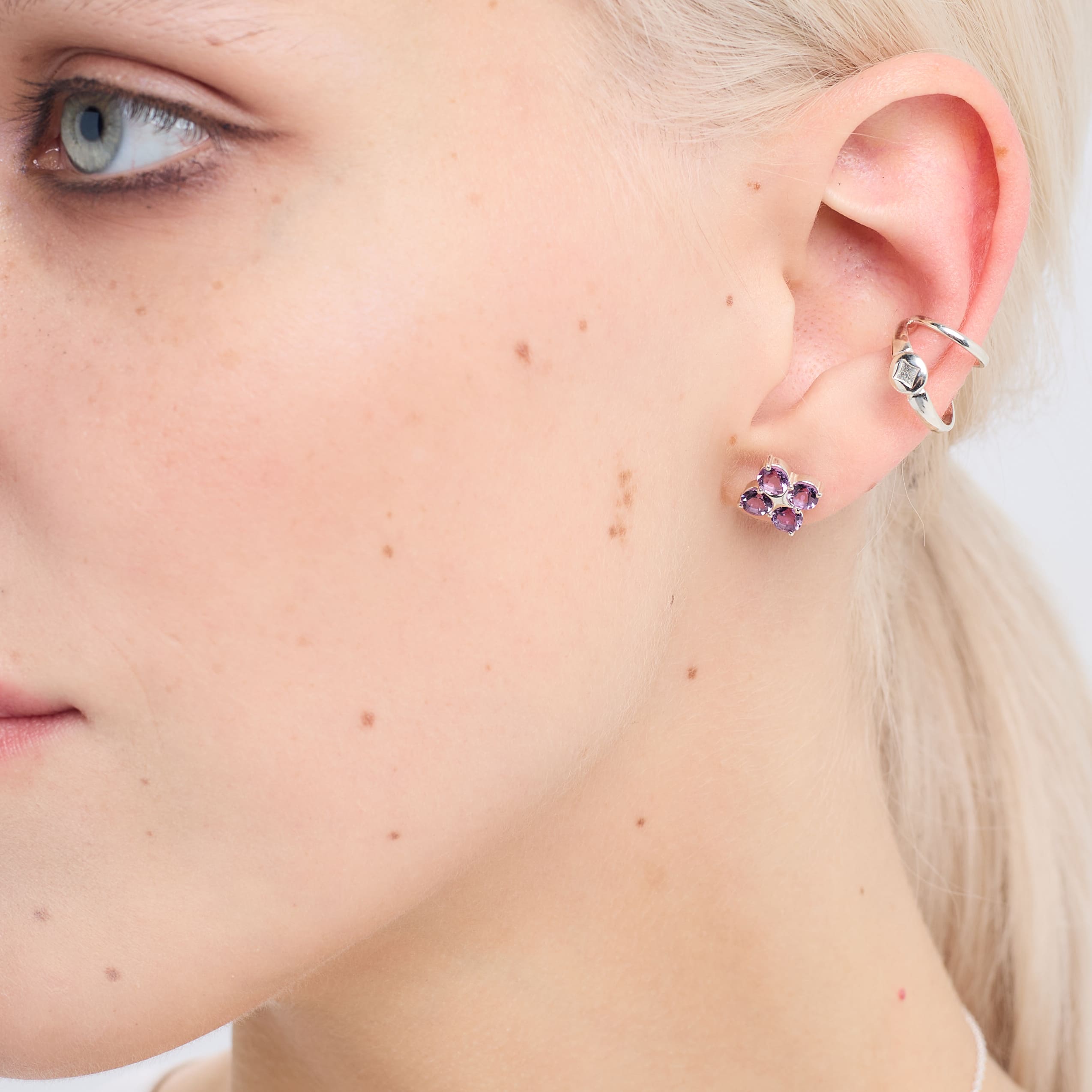 Кафф двойной Anello Principessa серебро