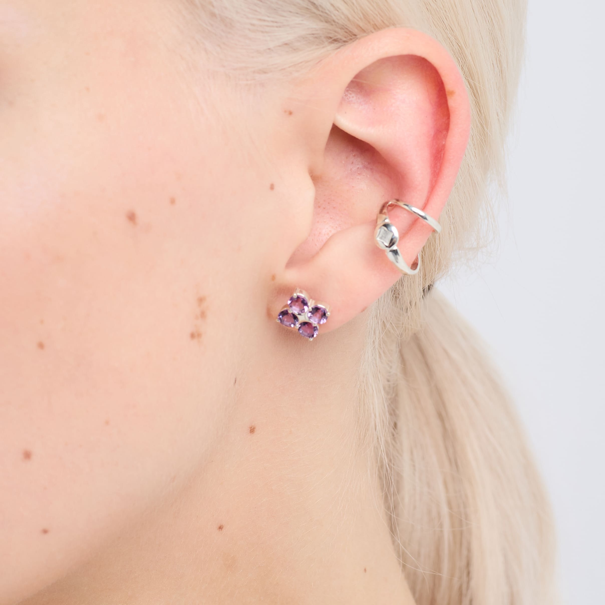 Кафф двойной Anello Principessa серебро